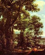 Claude Lorrain Landschaft mit Ziegenhirt USA oil painting artist